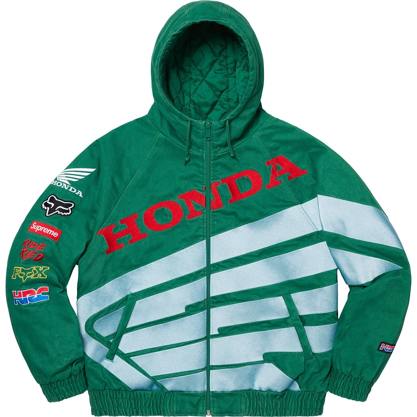 Supreme®/Honda®/Fox® Racing Puffy Zip Up Jacket view 7